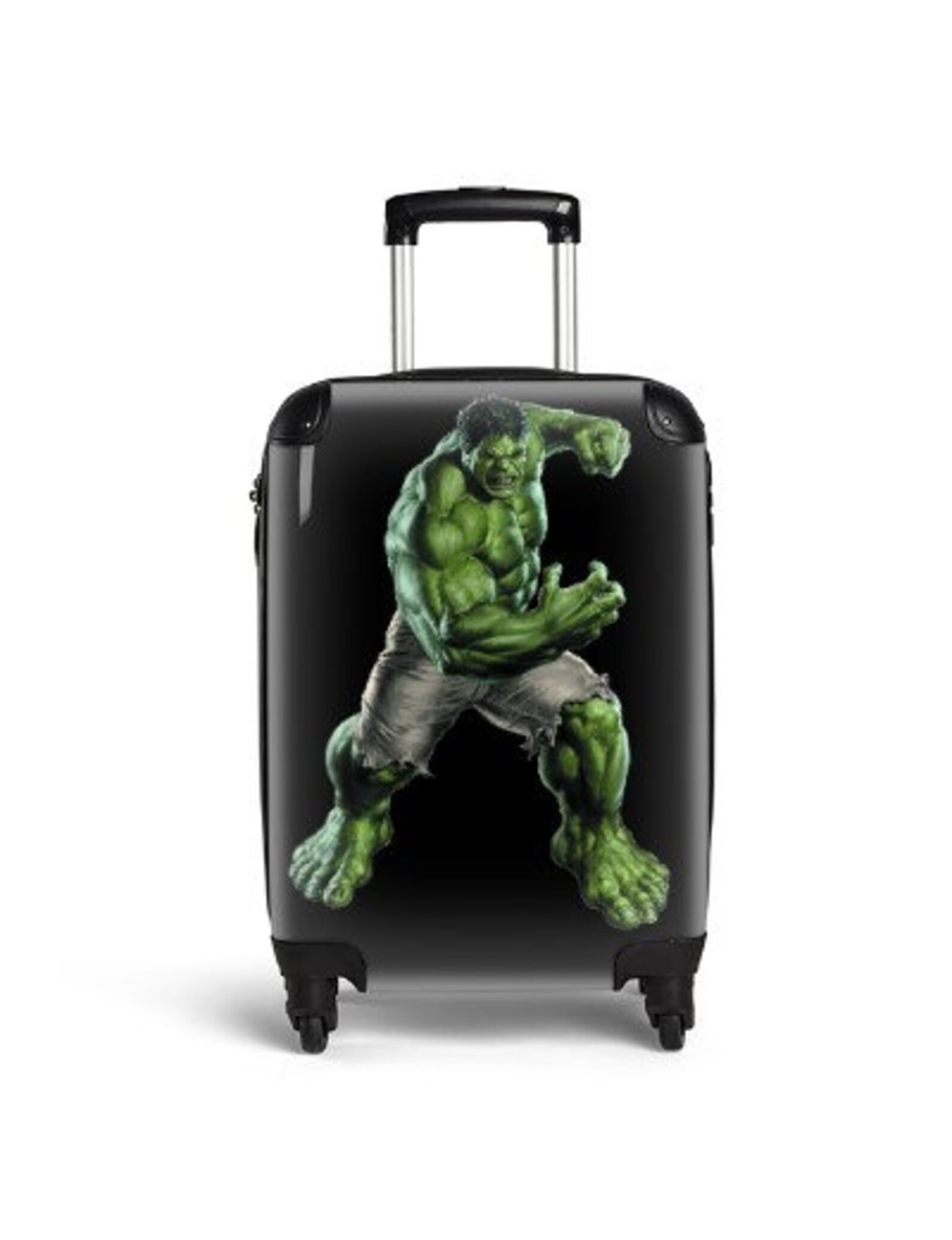 Hulk Suitcase Cabin Luggage Travelling Avengers Super Hero Etsy