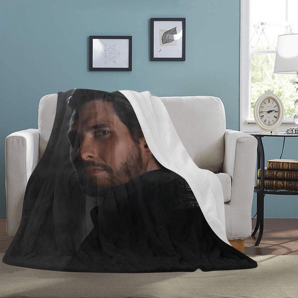 MIGLIOR PREZZO ENORME Ben Barnes Coperta in pile da viaggio, regalo di compleanno per supereroi, San Valentino