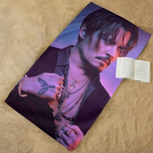 HUGE BEST PRICE Johnny Depp Towel Jack Sparrow Travelling Camping Summer Birthday Gifts Mothers Fathers Day