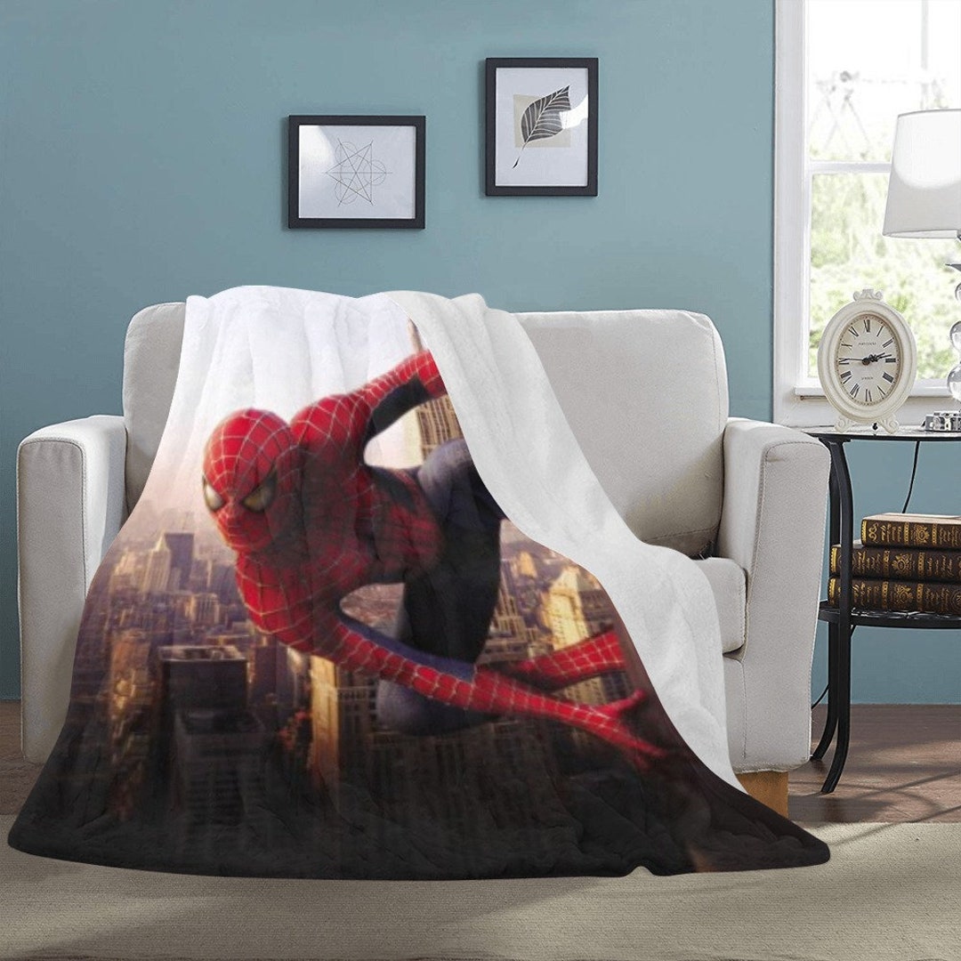 Spiderman Mary Jane Blanket MJ Fleece Travelling Super Hero - Etsy