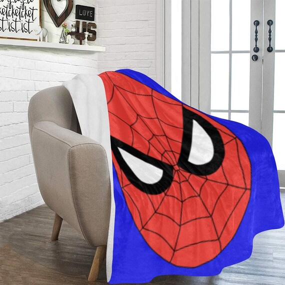 HUGE BEST PRICE Spiderman Blanket Fleece Travelling Super Hero Birthday Gifts Mothers Fathers Day Day Etsy Canada