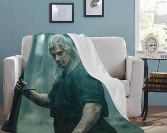 HUGE BEST PRICE Henry Cavill Blanket Fleece Travelling  Birthday Gifts Mothers Fathers Day