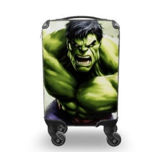 Hulk Koffer Cabinebagage Reizen Avengers Superheld Cadeaus Verjaardag Jubileum