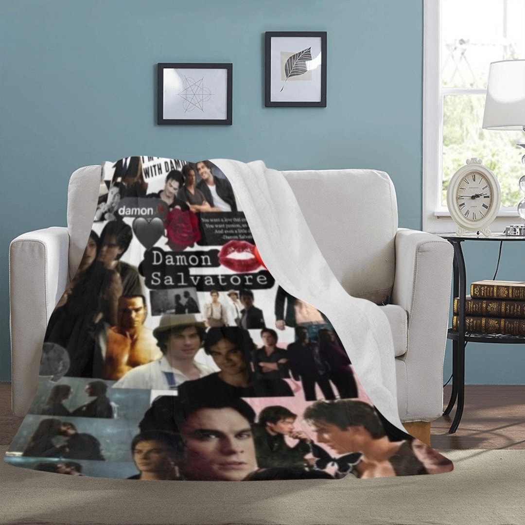 HUGE BEST PRICE Ian Somerhalder Blanket Fleece Travelling Birthday