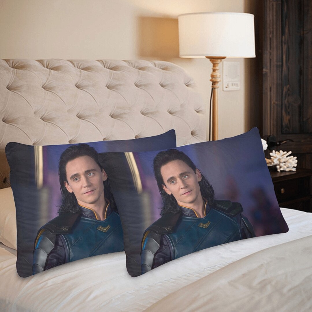 Loki Pillow Cases Set Super Hero Birthday Gifts Christmas Etsy