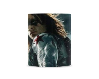 Sebastian Stan Captain America Shield Becher Tasse Geburtstag Geschenke Mutter Vatertag
