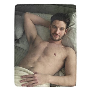 HUGE BEST PRICE Ben Barnes Throw Blanket Fleece Travelling  Birthday Gifts Valentines Day