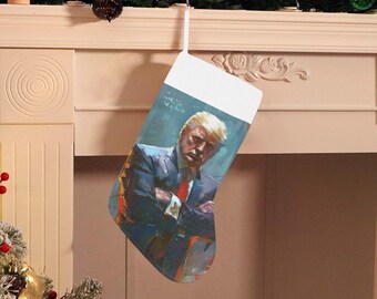Donald Trump Chrismas Stocking Birthday Gifts Valentines Day