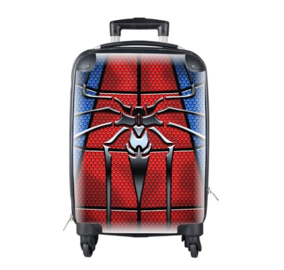 Maleta Spiderman Cabina Viaje Super Héroe Regalos Cumpleaños Etsy España
