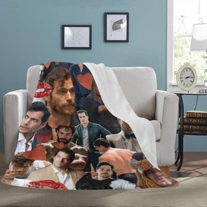 HUGE BEST PRICE Henry Cavill Blanket Fleece Travelling  Birthday Gifts Mothers Fathers Day