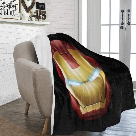 HUGE BEST PRICE Iron Man Blanket Fleece Travelling Super Hero Birthday Gifts Mothers Fathers Day Day Etsy Canada