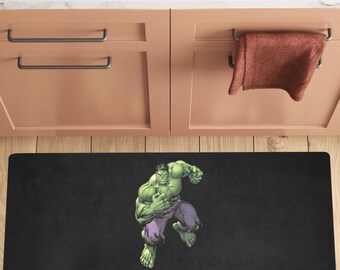 Hulk Kitchen Mat Caoutchouc Matériel Super Hero Anniversaire Cadeaux Anniversaire Saint Valentin