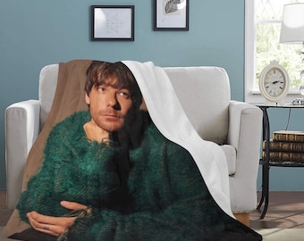 HUGE BEST PRICE Louis Tomlinson Blanket Fleece Merch Travelling Birthday Gifts Mothers Fathers Day Day