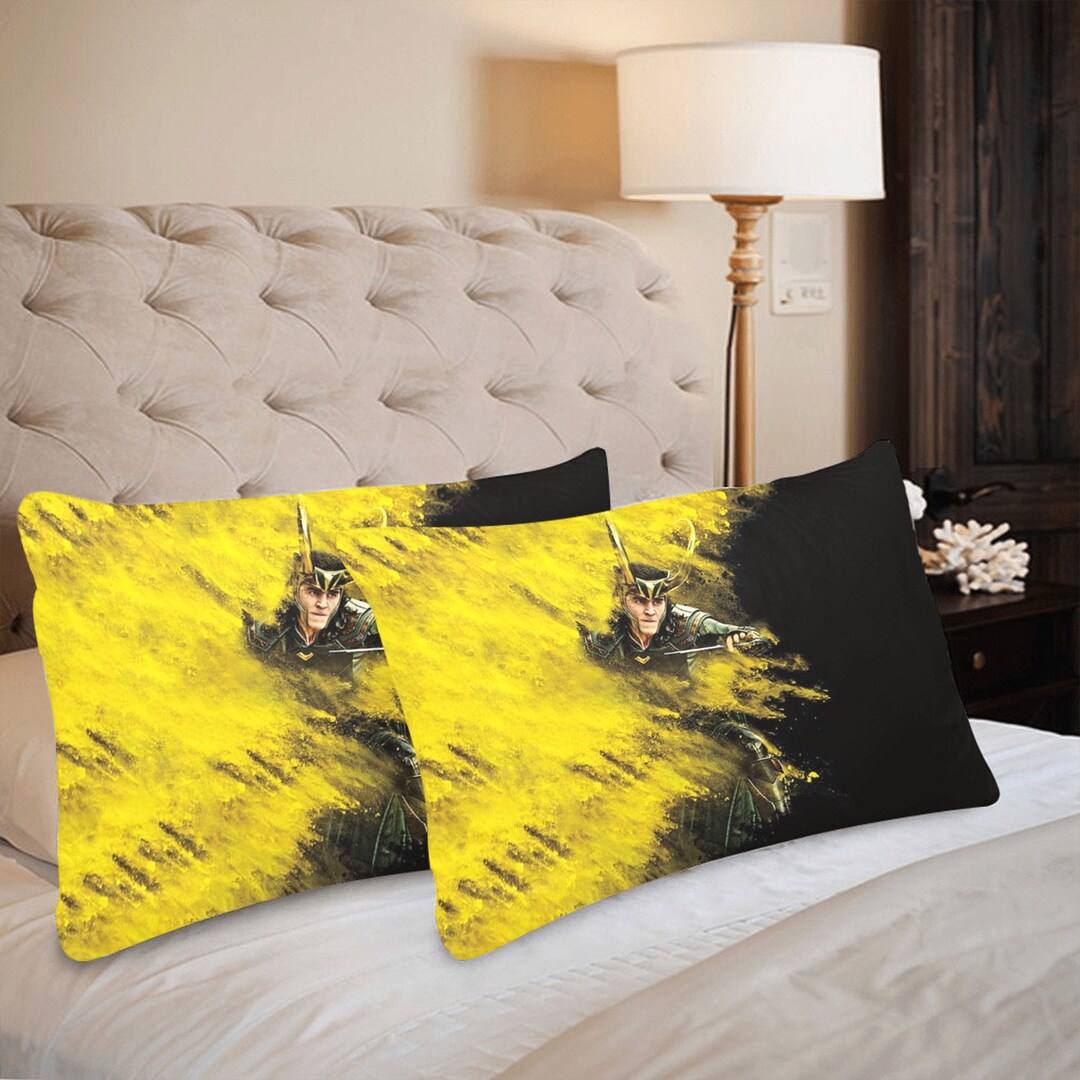 Loki Pillow Cases Set Super Hero Birthday Gifts Christmas Etsy