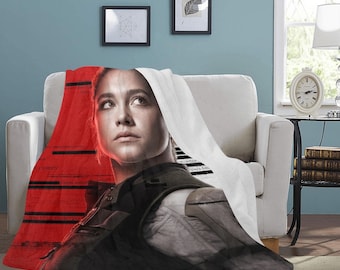 HUGE BEST PRICE Black Widow Blanket Fleece Yelena Belova  Travelling  Birthday Gifts Anniversary