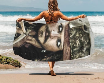 HUGE BEST PRICE Johnny Depp Towel Jack Sparrow Travelling Camping Summer Birthday Gifts Mothers Fathers Day