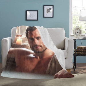 Manta polar Henry Cavill al mejor precio, regalo de cumpleaños, día de la madre y del padre
