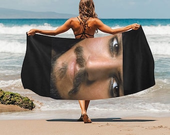 HUGE BEST PRICE Johnny Depp Towel Jack Sparrow Travelling Camping Summer Birthday Gifts Mothers Fathers Day