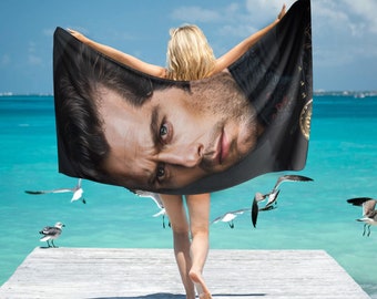 HUGE BEST PRICE Henry Cavill Beach Towel  Camping Summer Birthday Gifts Mothers Fathers Day