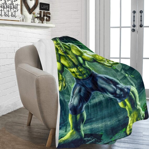 HUGE BEST PRICE Hulk Blanket Fleece Travelling Avengers Super Hero Birthday Gifts Mothers Fathers Day Day Etsy Australia