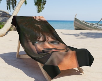 HUGE BEST PRICE Johnny Depp Beach Towel Jack Sparrow  Camping Summer Birthday Gifts Mothers Fathers Day