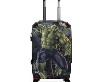 Hulk Suitcase Cabin Luggage Travelling Avengers Super Hero Gifts Birthday Anniversary