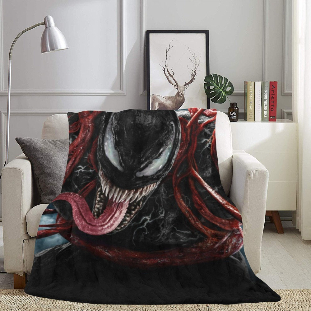 HUGE BEST PRICE Venom Blanket Fleece Travelling Super Hero Birthday Gifts Mothers Fathers Day Etsy