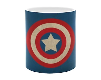 Captain America Shield Becher Tasse Geburtstag Geschenke Mutter Vatertag