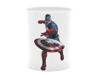 Captain America Shield Becher Tasse Geburtstag Geschenke Mutter Vatertag