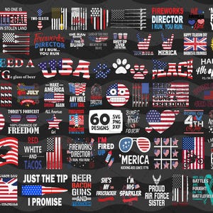 Pacote SVG 4 de Julho, SVG 4 de Julho, SVG Quatro de Julho, SVG Dia da Independência, SVG Patriótico, SVG América, SVG Bandeira dos EUA, SVG 1776, Png