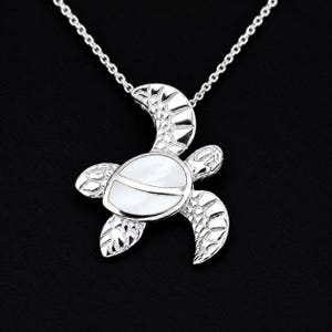 925 sterling silver Abalone sköldpadda hänge, sköldpaddshalsband, havssköldpadda berlock, sköldpadda gåva, Abalone sköldpadda hänge, havsgåva, onyxsköldpadda