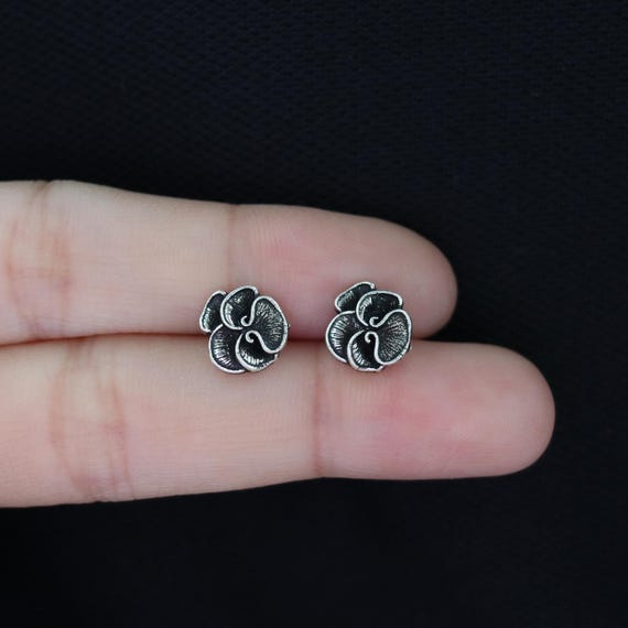 Orecchini A Fungo POPLYKE In Argento 925, Regalo Per Lei In Confezione Originale