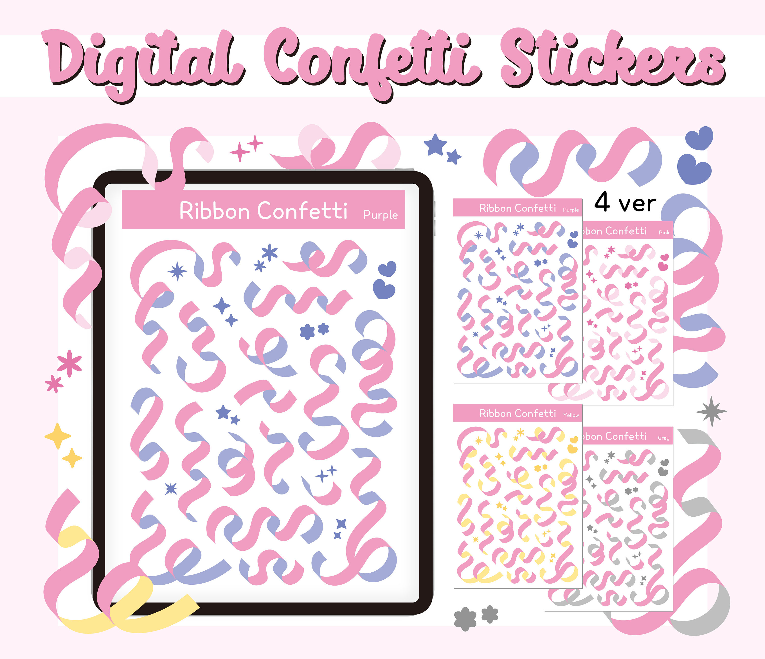 Teacher Created Resources (3602) Mini Pegatinas De Estrellas De Confeti