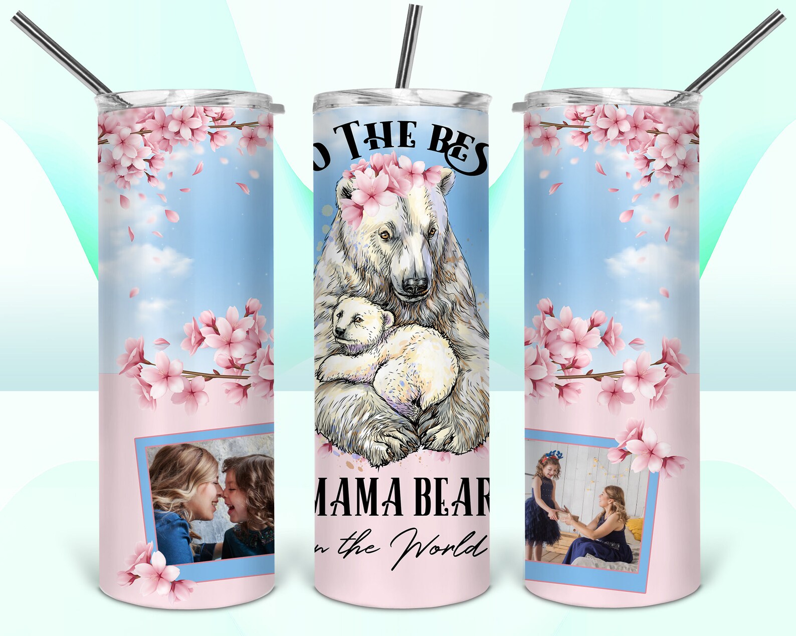 Tumbler Design Mothers Day PNG Sublimation Tumbler 20oz Mom Etsy