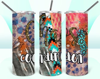 Tumbler Design Funny Quote PNG Sublimation Tumbler 20oz Chaos Tumbler PNG Sublimation Design Funny Quote Tumbler Chaos Coordinator  Design