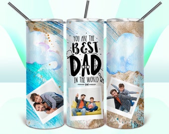 Tumbler Design Fathers Day PNG Sublimation Tumbler 20oz Father Tumbler PNG Best Dad Tumbler  Sublimation Tumbler Design Father's Day Tumbler