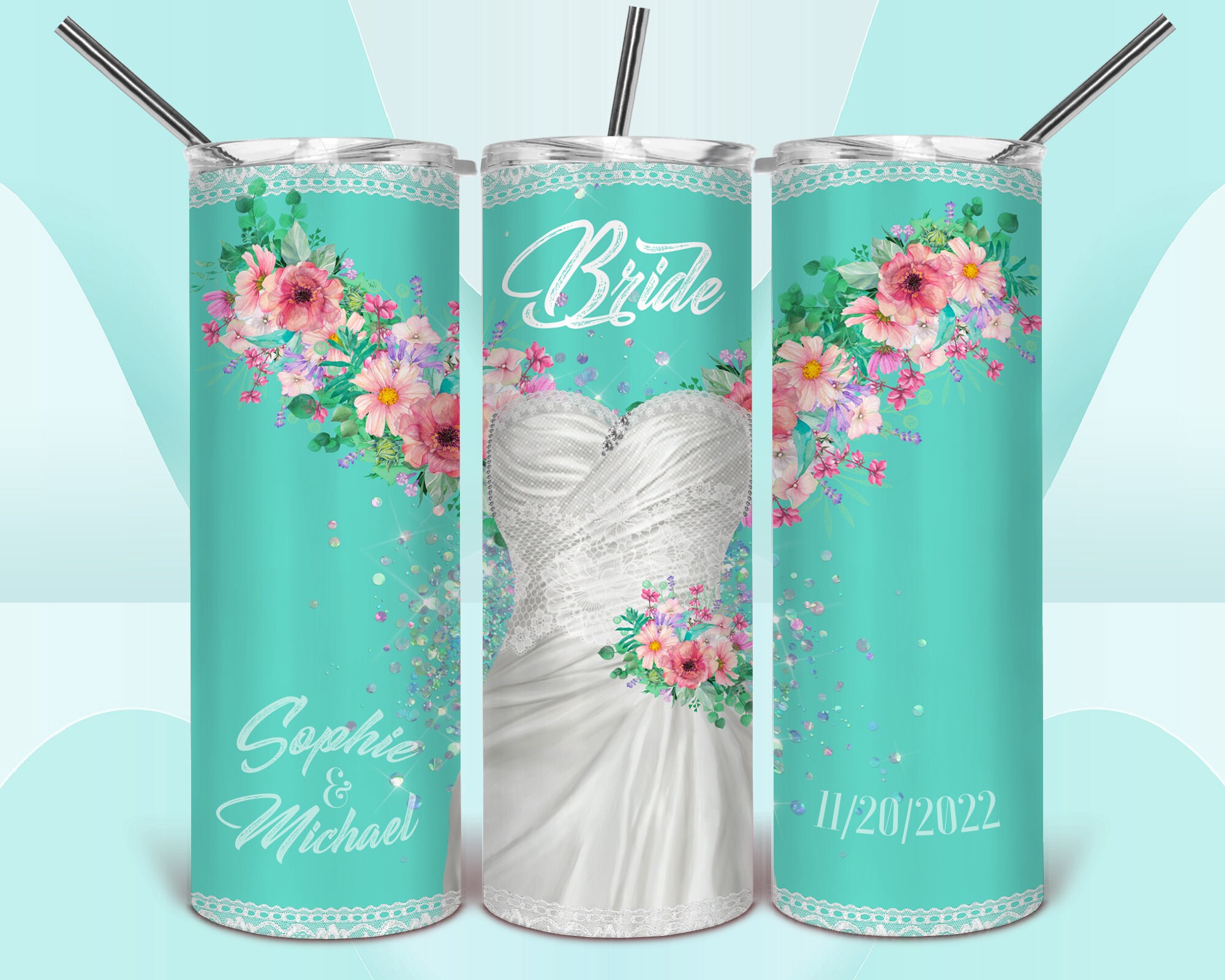 Tumbler Design Bride PNG Sublimation Tumbler 20oz Bride | Etsy