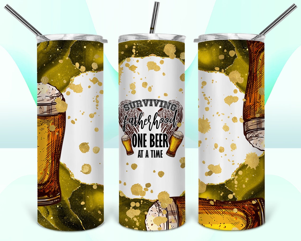 Tumbler Design Beer Bundle PNG Sublimation Tumbler 20oz Beer Etsy