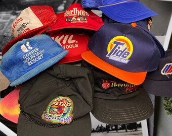 Vintage Made In Usa Trucker Hat Variety Pack One Dozen Etsy India