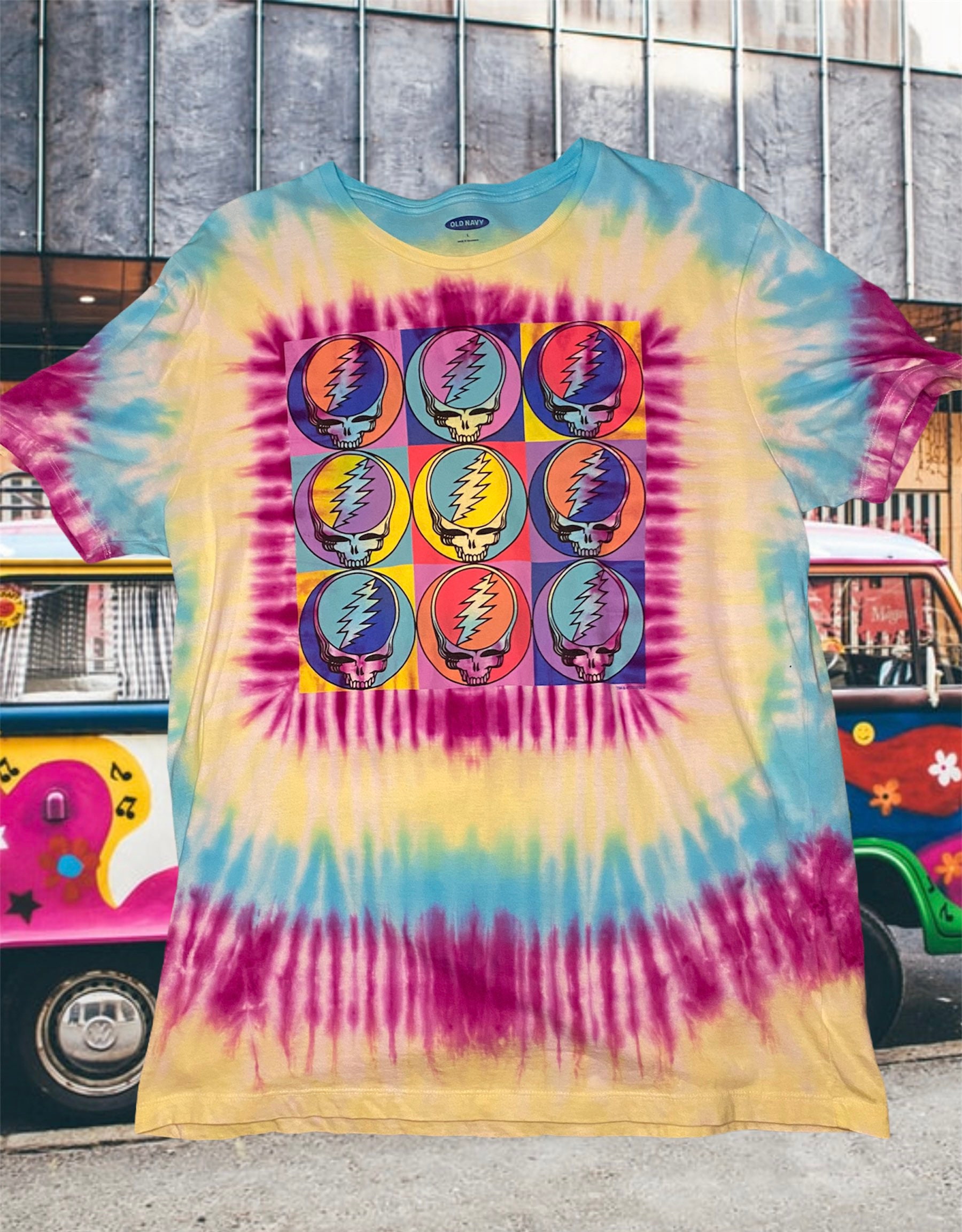 grateful dead tie dye
