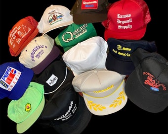 Trucker Hat Vintage - Etsy