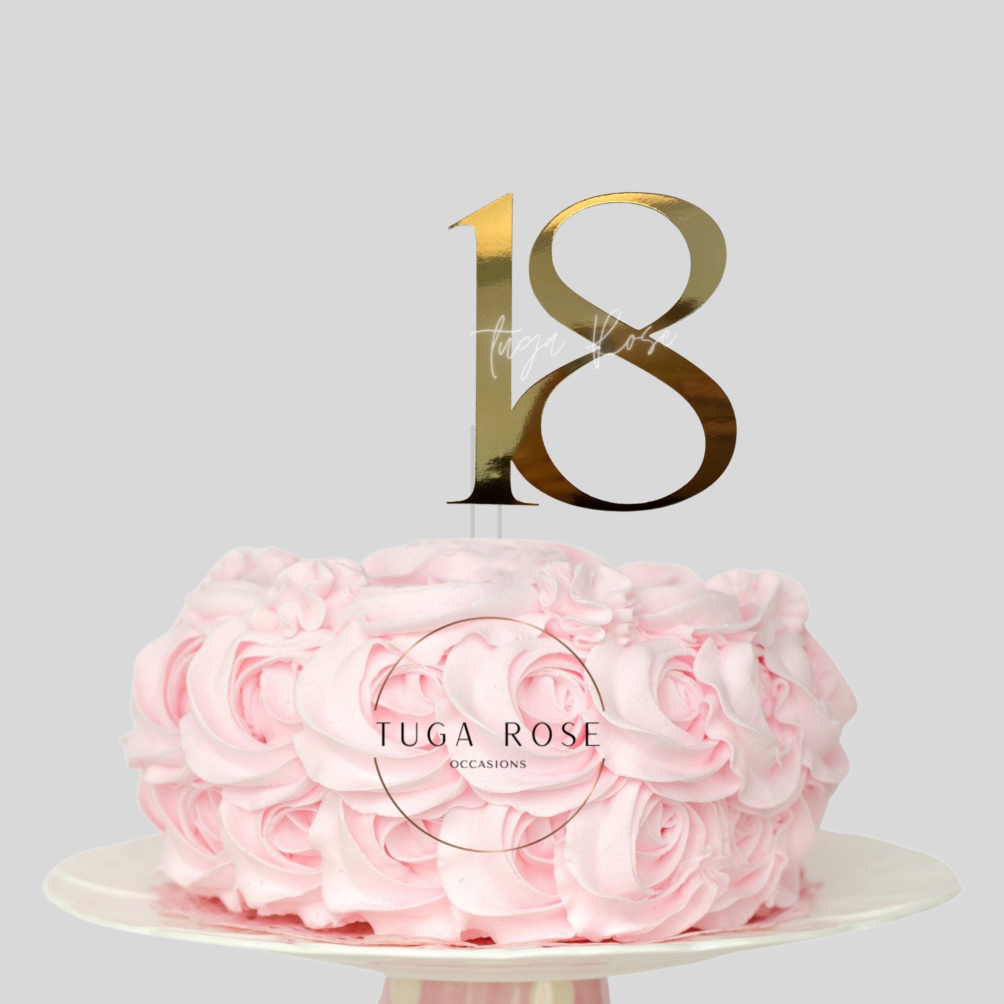 70 Happy Birthday Cake Topper Age Milestone 13,16,18,21,30,40,50 80,90,100 60