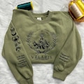 Velaris Embroidered Sweatshirt,Velaris City Of Starlight Embroidered Hoodie,City of Starlight,SJM sweater,The Night Court Shirt,ACOTAR Shirt product logo