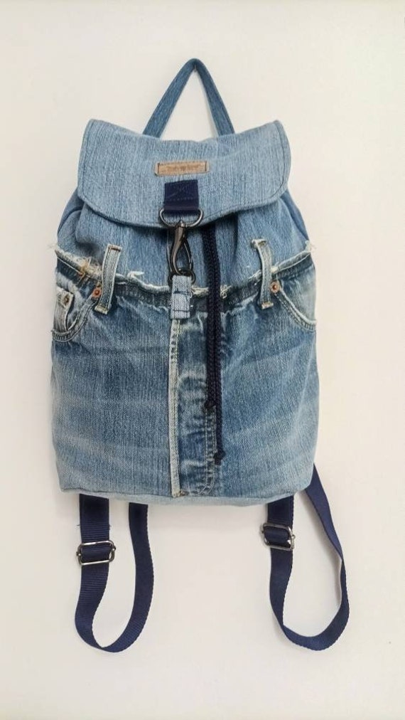 Zaino Simple Levis vintage rigenerato | Etsy Italia