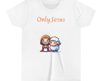 Kids Jesus Shirt, Christian Gift, Jesus Loves me Shirt, Lovely God