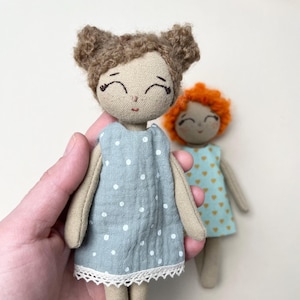 Tiny Soft Doll Pdf Pattern - Etsy