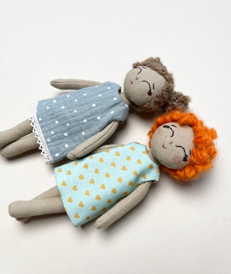 Tiny Soft Doll Pdf Pattern - Etsy