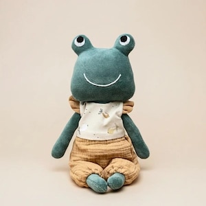 Patrón de costura de ranita de peluche: DIY (Patrón PDF)