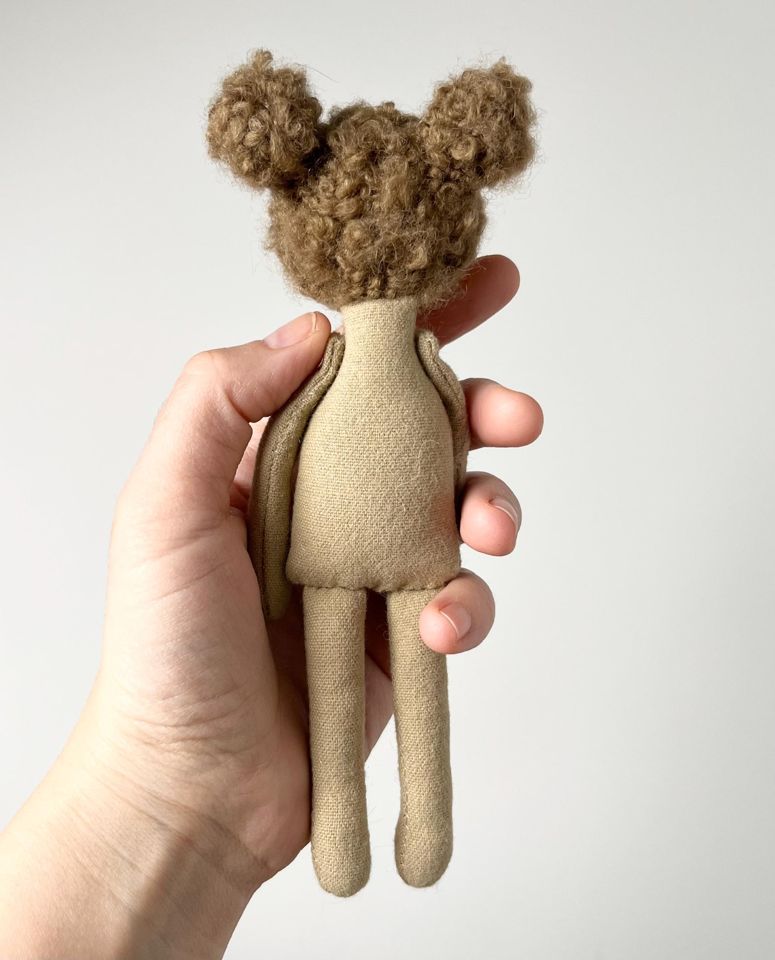 Tiny Soft Doll Pdf Pattern - Etsy