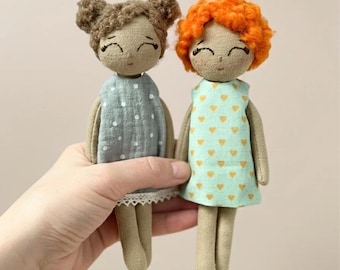 Tiny Soft Doll pdf pattern